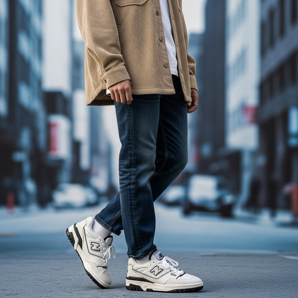 Jak nosić New Balance 550: inspiracje i pomysły na stylizacje