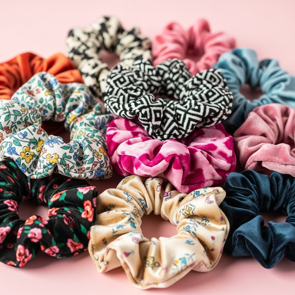 Gumki scrunchie – powrót do kultowego stylu