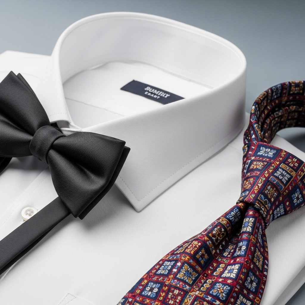 Elegancki dylemat: mucha czy krawat?